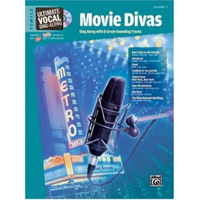 Compilation - Ultimate Vocal Vol.1 Broadway Divas 8 Tracks Female+ Cd