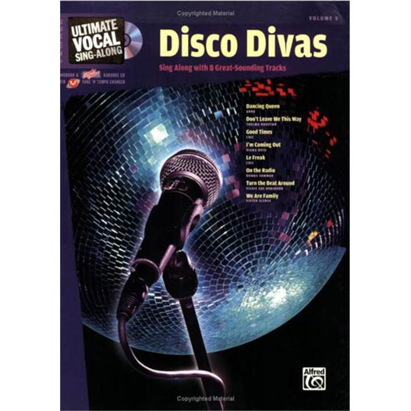 Compilation - Ultimate Vocal Vol.5 Disco Divas 8 Tracks Female+ Cd