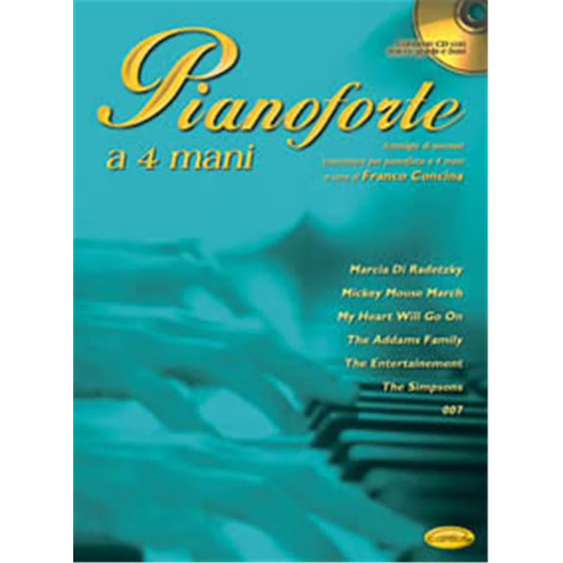Concina Franco - Pianoforte Antologia 4 Mains Vol.1+ Cd