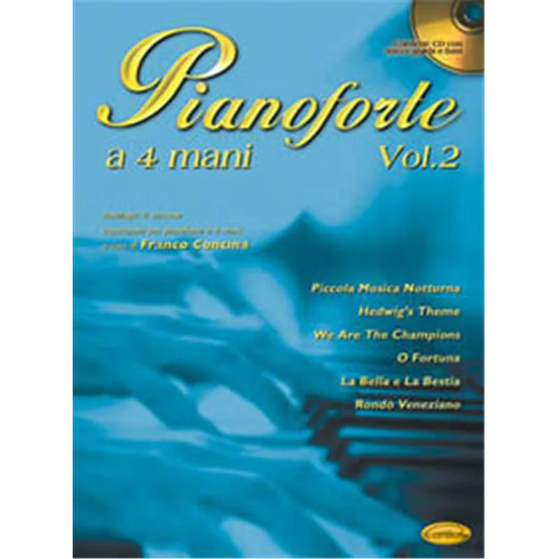 Concina Franco - Pianoforte Antologia 4 Mains Vol.2 + Cd