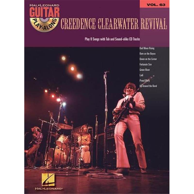 Creedence Clearwater Revival - Guitar Play Along Vol.063 + Cd