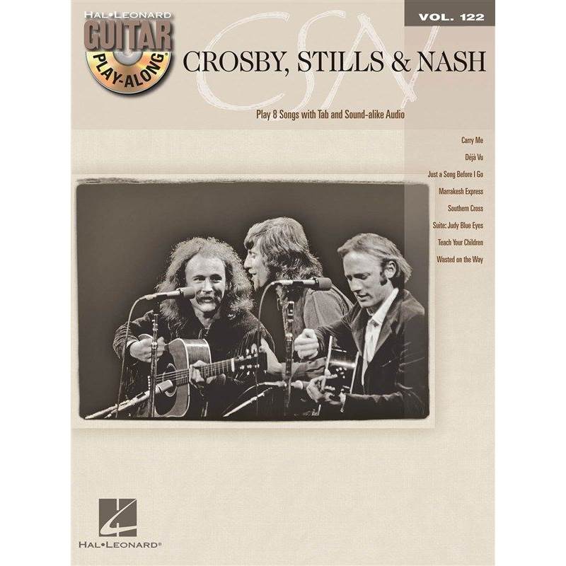 Crosby Stills Nash - Guitar Play Along Vol.122 + Cd