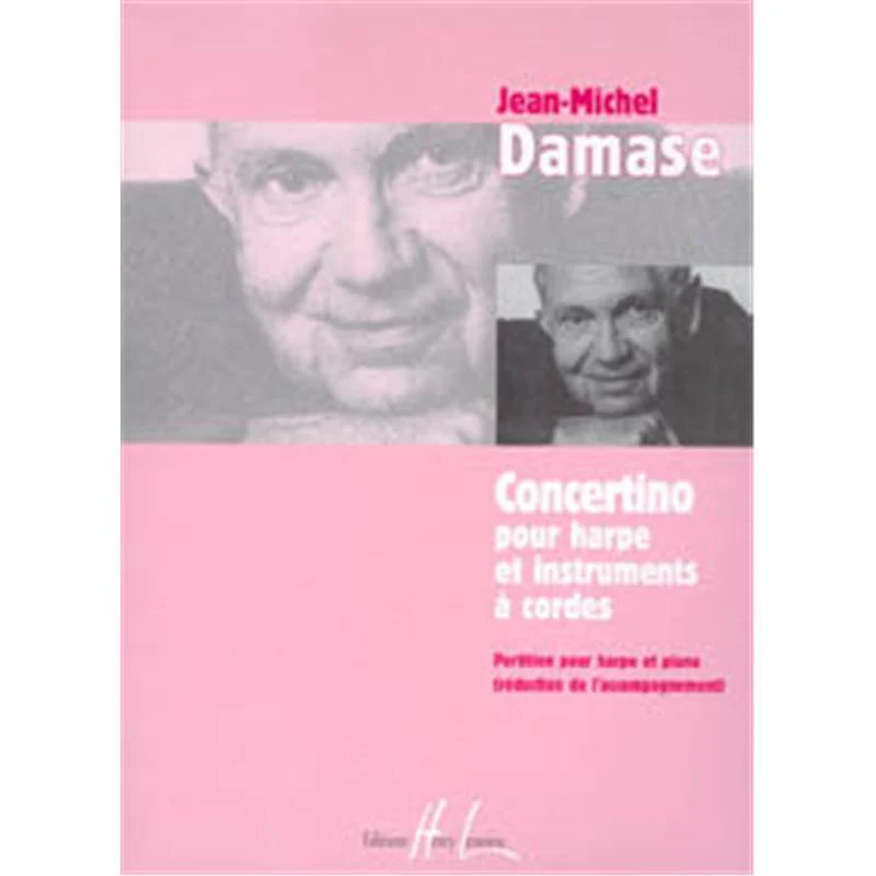 Damase Jean-Michel - Concertino pour Harpe - Harpe et Piano (reduction)