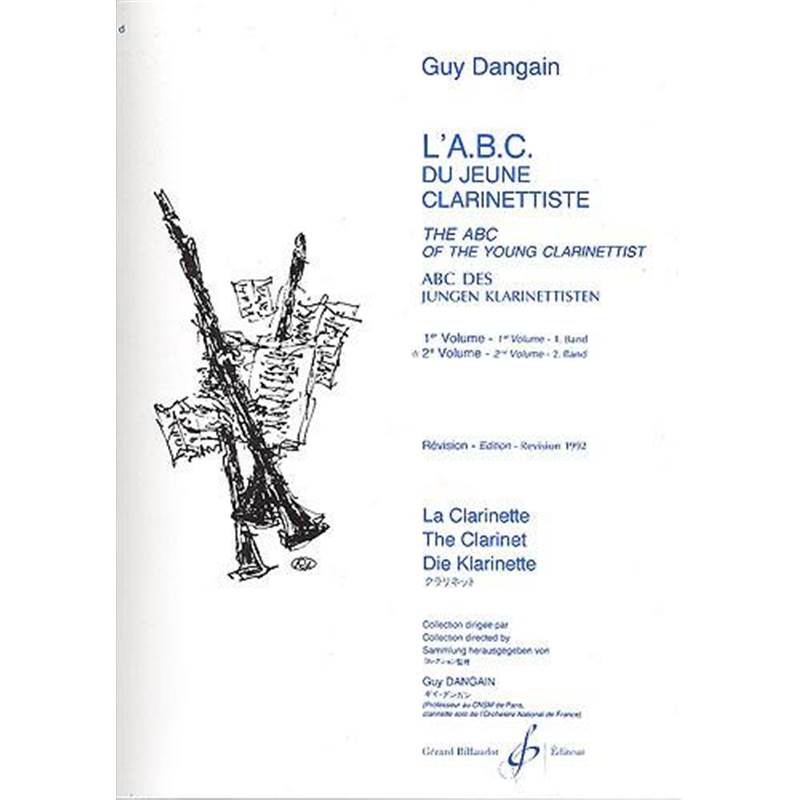 Dangain Guy - L'abc du Jeune Clarinettiste Vol.2