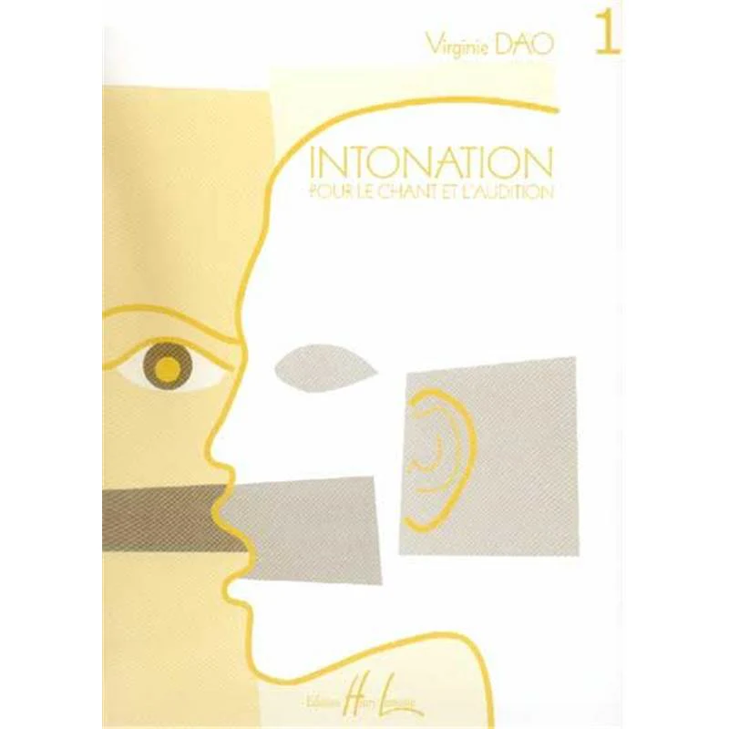 Dao Virginie - Intonation pour le Chant et L'audition Vol.1 Livre du Professeur - Formation Musicale