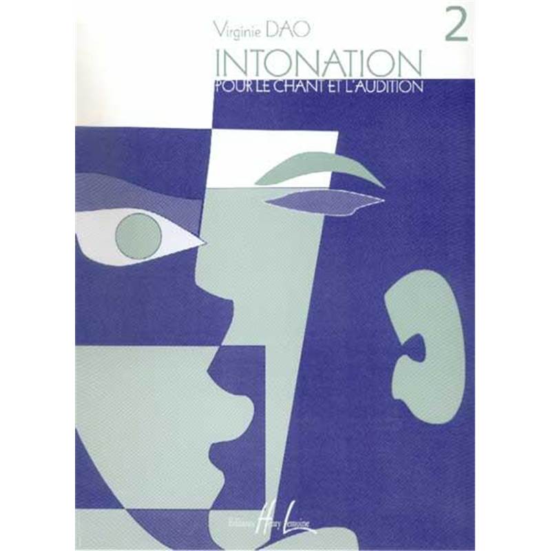 Dao Virginie - Intonation pour le Chant et L'audition Vol.2 Livre du Professeur - Formation Musicale