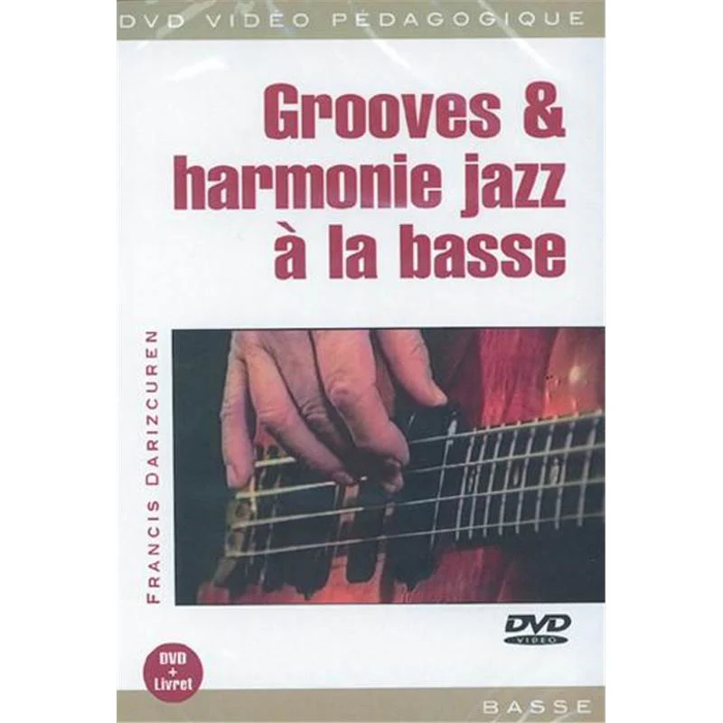 Darizcuren Francis - Dvd Grooves et Harmonie Jazz Basse