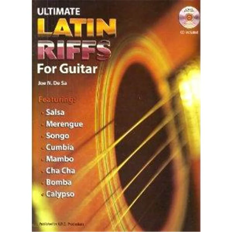 de Sa Joe - Ultimate Latin Riffs For Guitar + Cd
