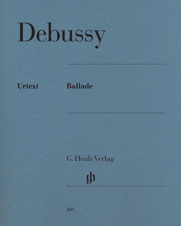 Debussy Claude - Ballade - Piano