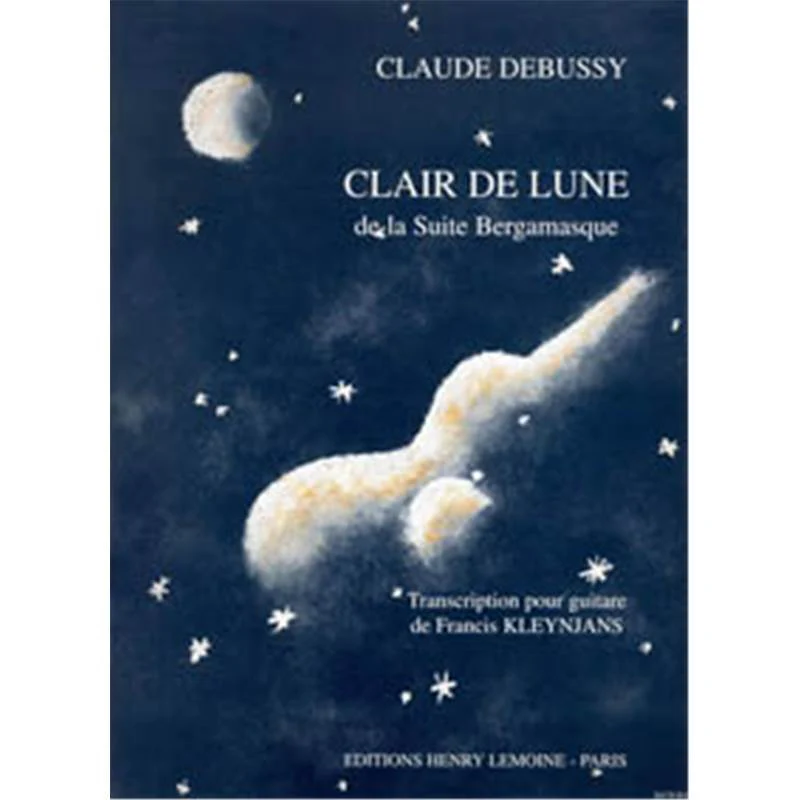 Debussy Claude - Clair de Lune - Guitare