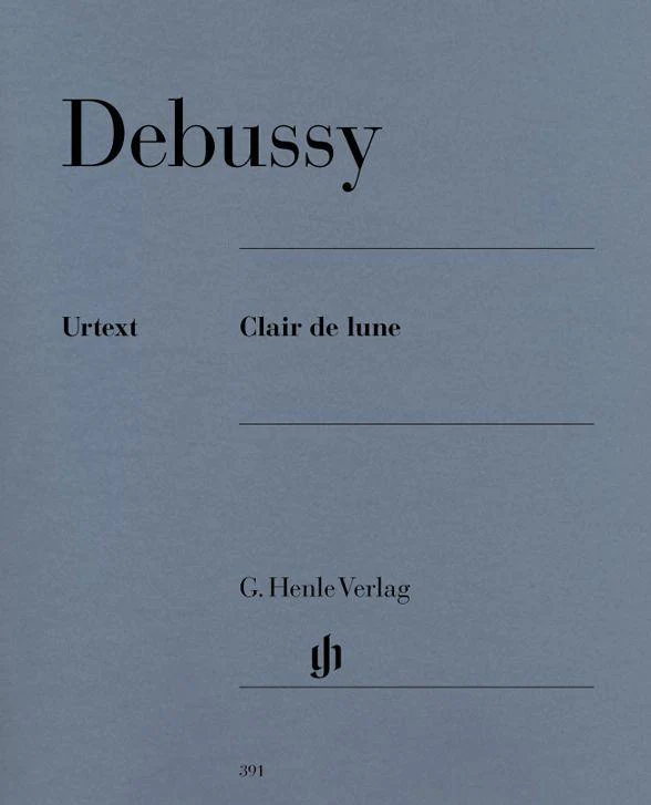 Debussy Claude - Clair de Lune - Piano (Editions Henle)