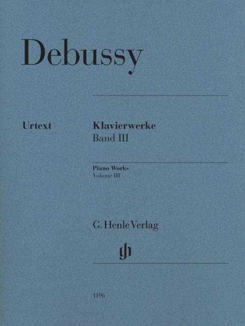 Debussy Claude - Oeuvres pour Piano Volume 3 - Piano
