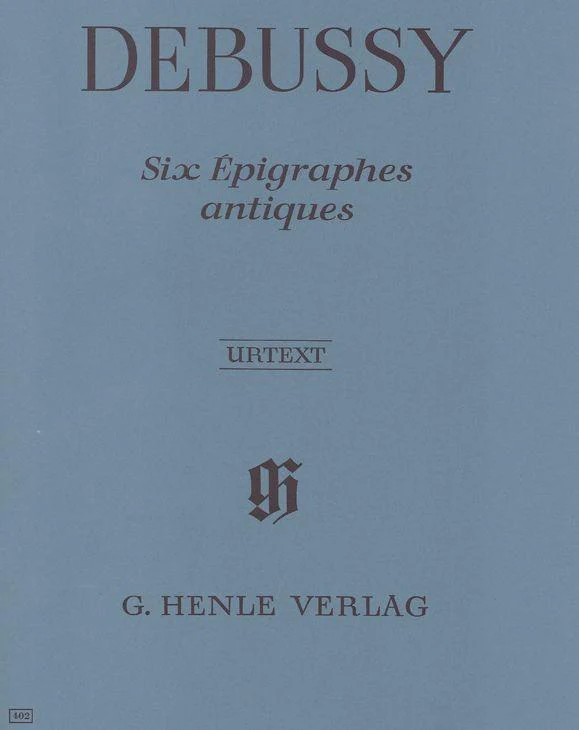 Debussy Claude - Six Epigraphes Antiques - Piano
