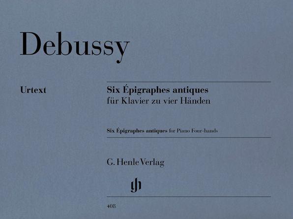 Debussy Claude - Six Epigraphes Antiques - Piano 4 Mains