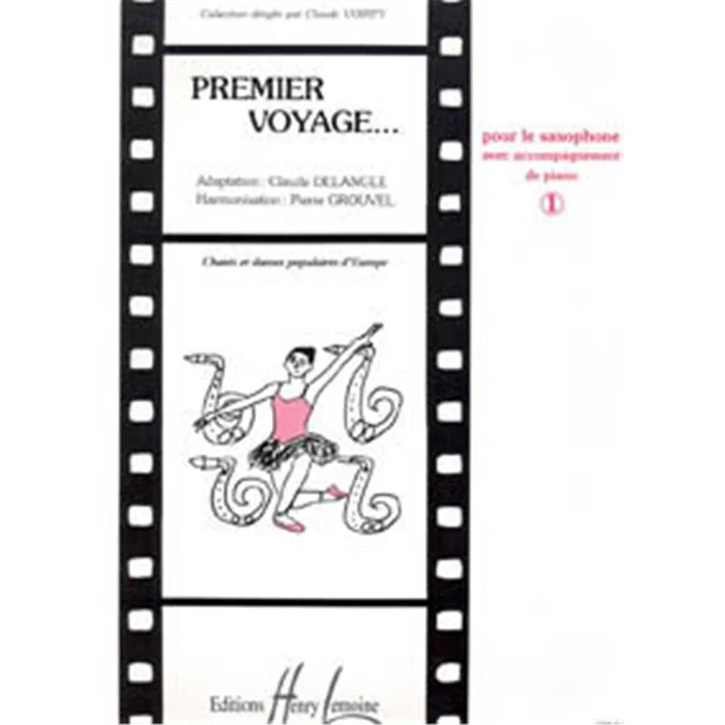 Delangle/grouvel - Premier Voyage Vol.1 - Saxophone Mib et Piano