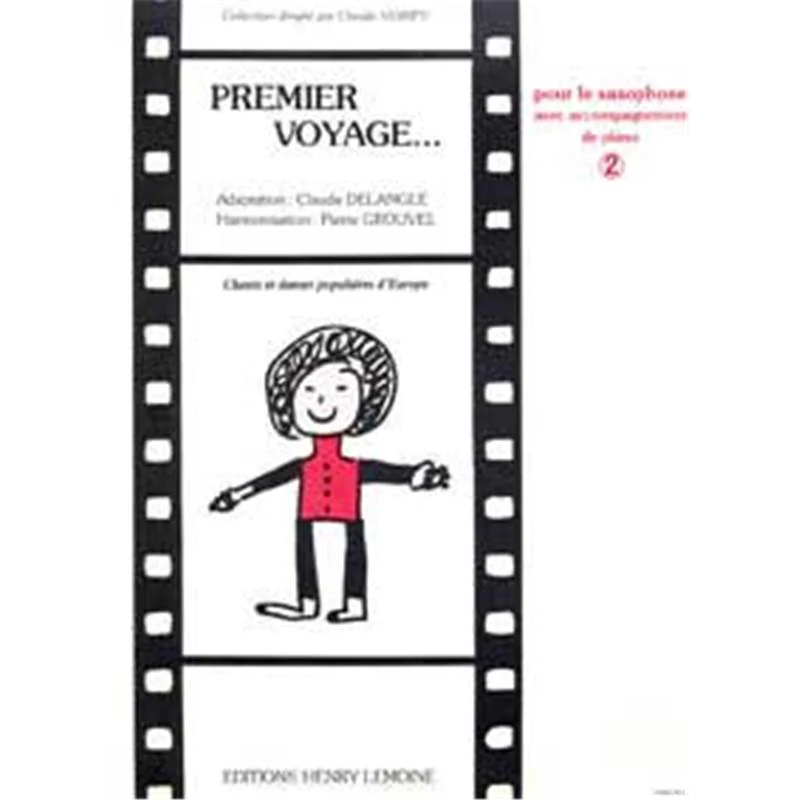 Delangle/grouvel - Premier Voyage Vol.2 - Saxophone Mib et Piano