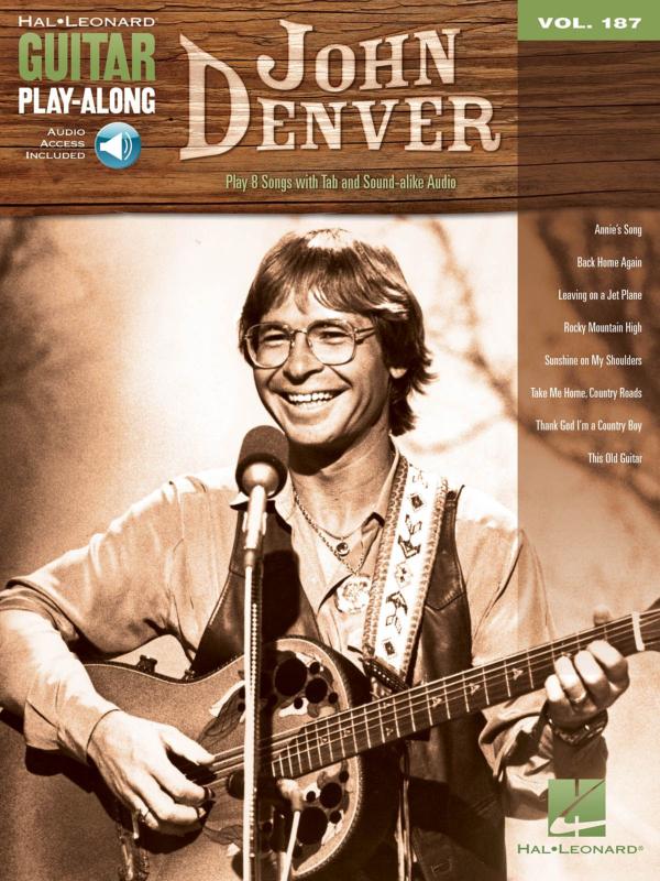 Denver John - Guitar Play-along Vol.187 John Denver + Online Audio Access