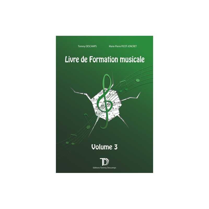 Descamps Tommy - Livre de formation musicale  Volume 3