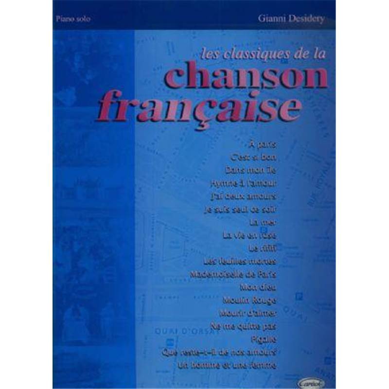 Desidery G. - Classiques de la Chanson Francaise 18 Titres Piano Solo Facile