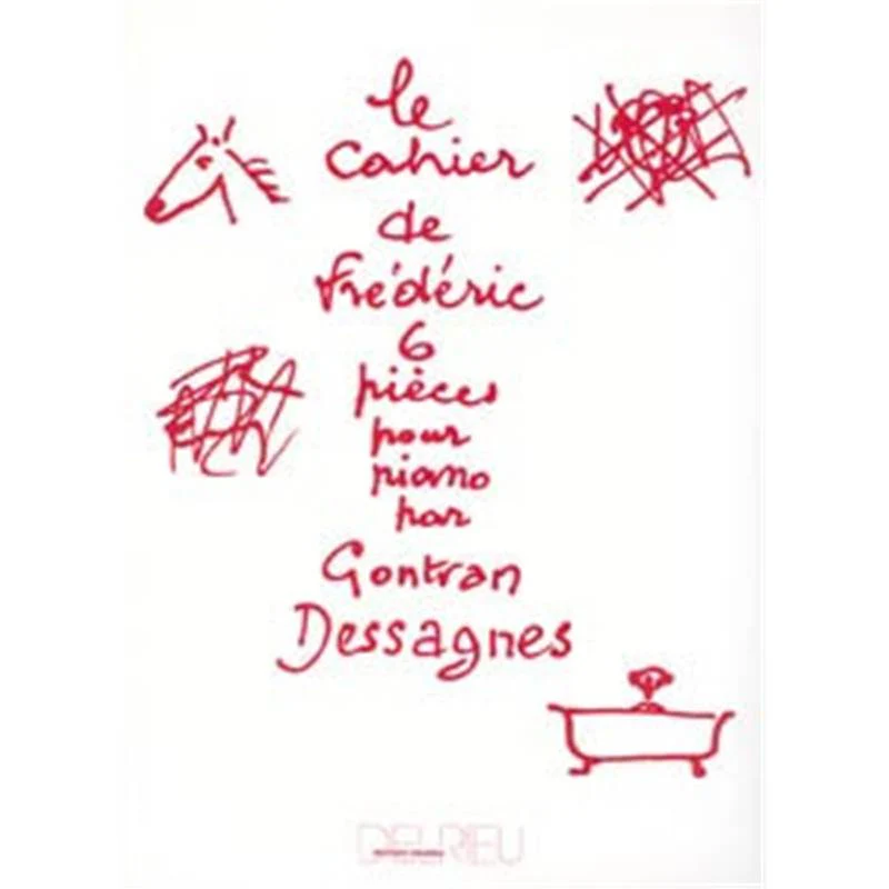 Dessagnes Gontran - Cahier de Frederic - Piano