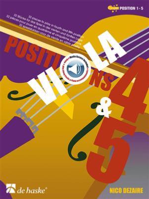 Dezaire Nicolas - Position 4 et 5 pour Alto 32 Pieces pour Jouer en 4e et 5e Position - Aa