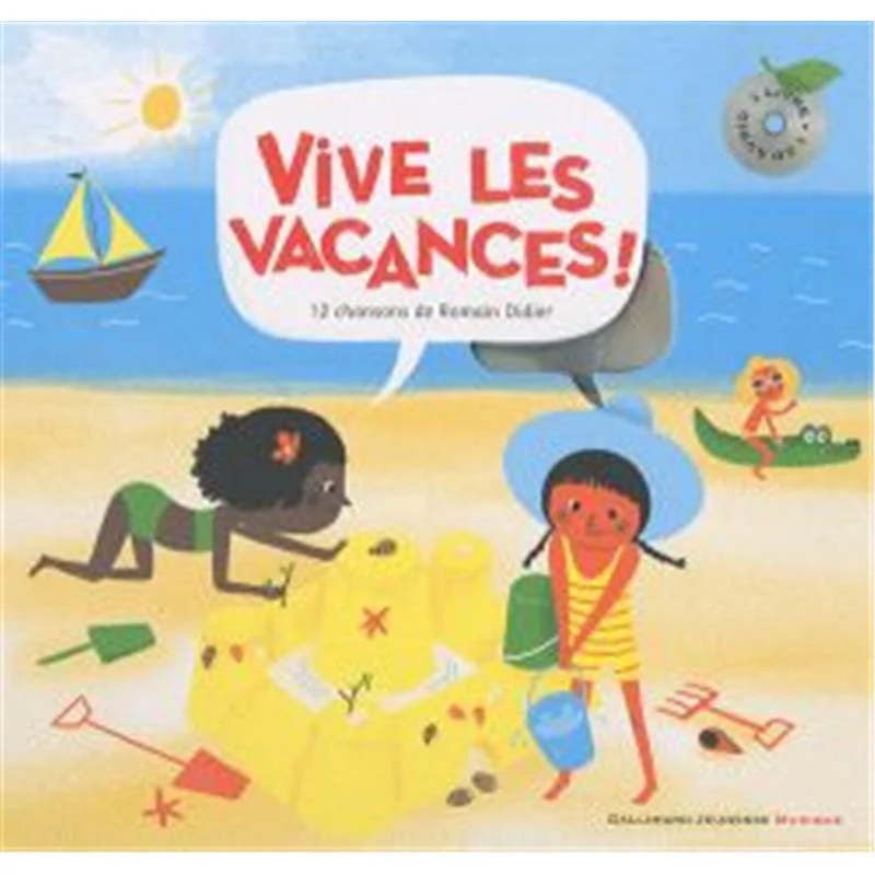 Didier Romain - Vive les Vacances ! 12 Chansons + Cd