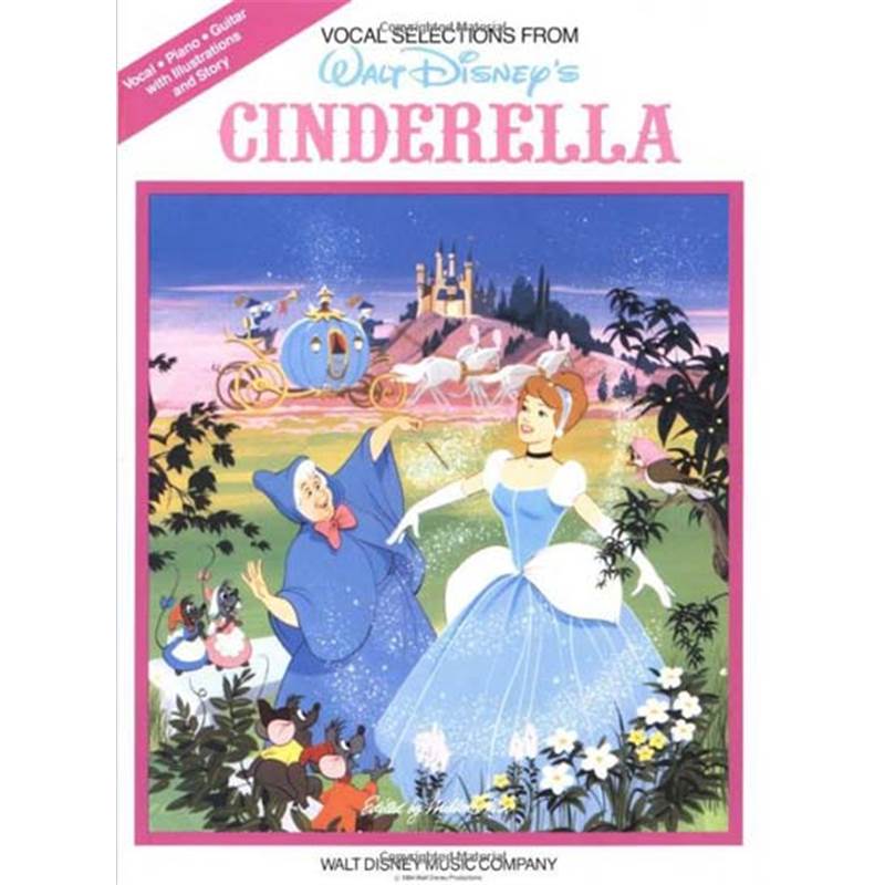 Disney - Cinderella (cendrillon) P/V/G