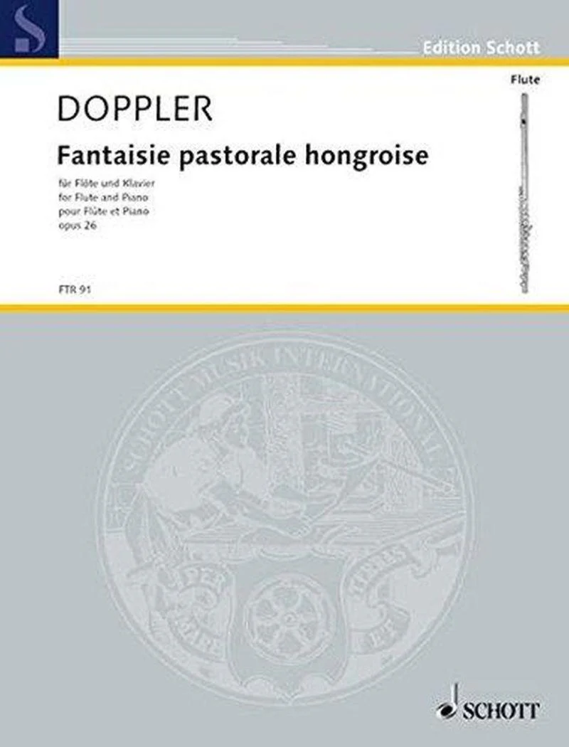 Doppler Franz - Fantaisie Pastorale Hongroise Op.26 - Flute Traversiere et Piano