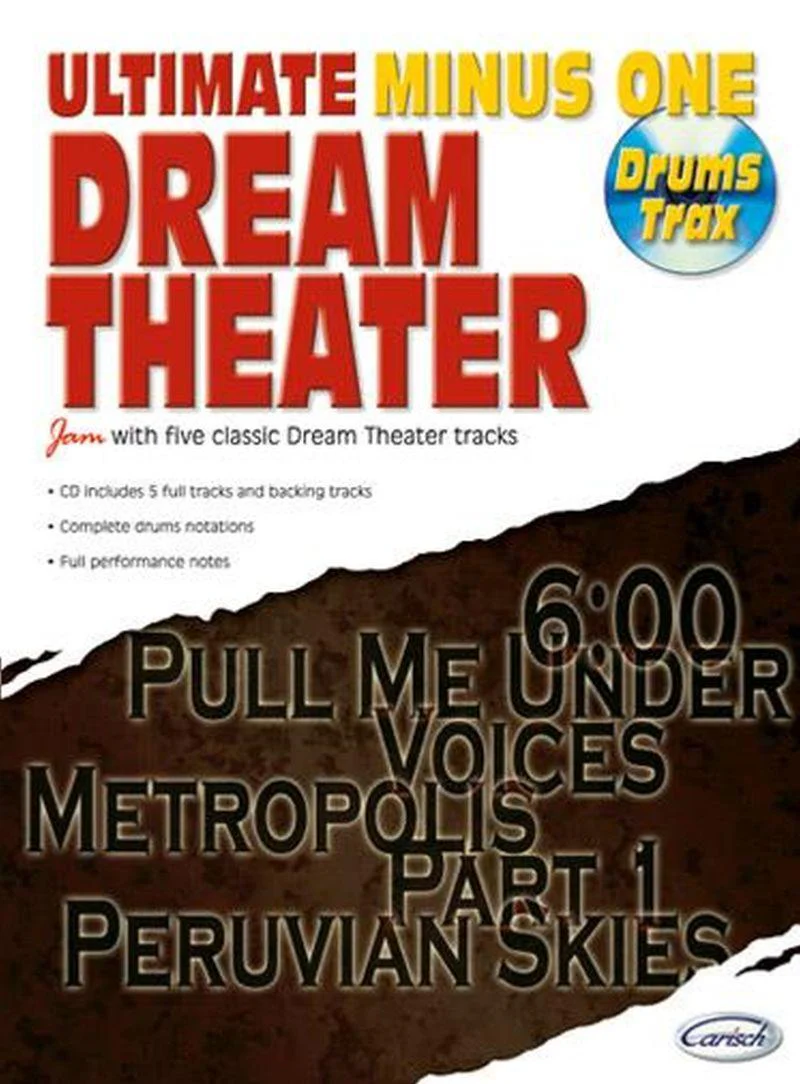 Dream Theater - Ultimate Minus One Drums Trax Vol.1 + Cd