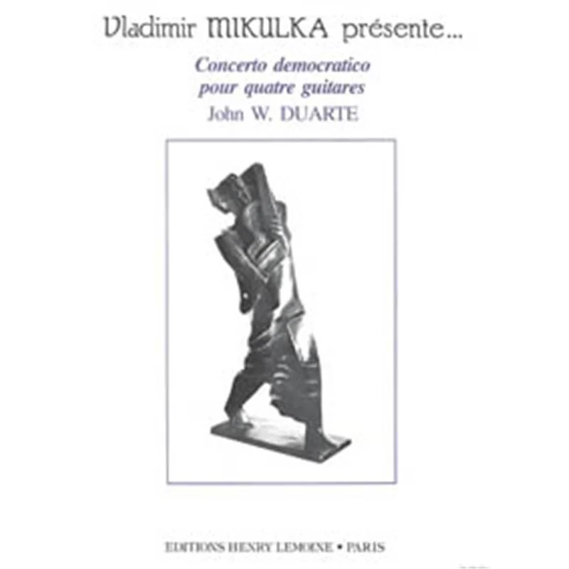 Duarte John - Concerto Democratico - 4 Guitares (conducteur et Parties)
