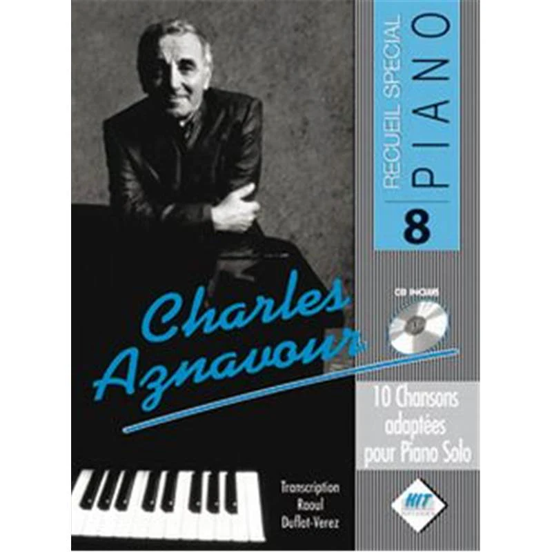 Duflot Verez Raoul - Aznavour Charles Special Piano No.8 + Cd
