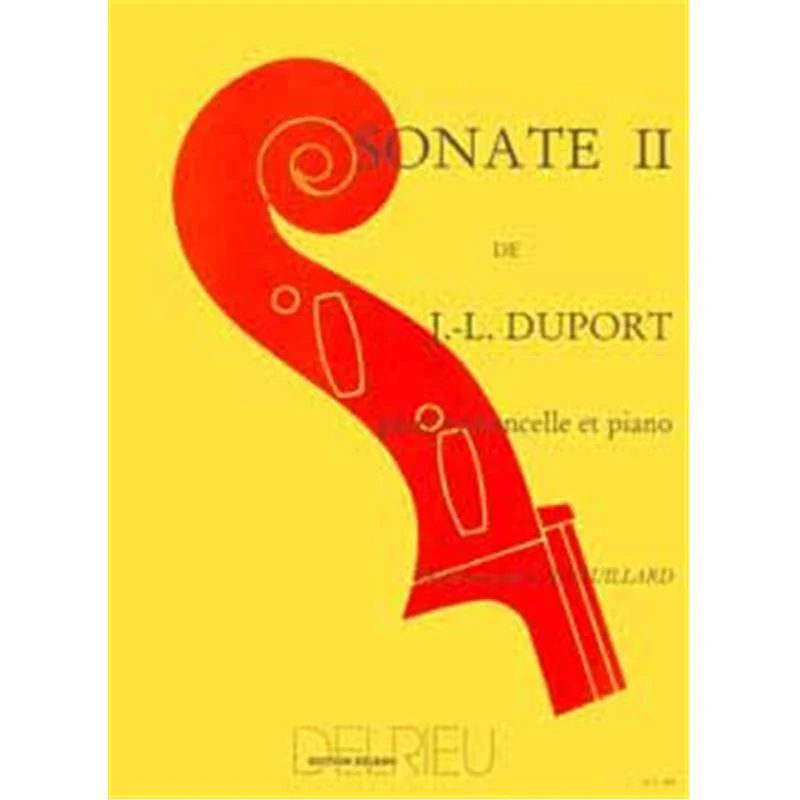 Duport Jean-louis - Sonate N°2 - Violoncelle et Piano