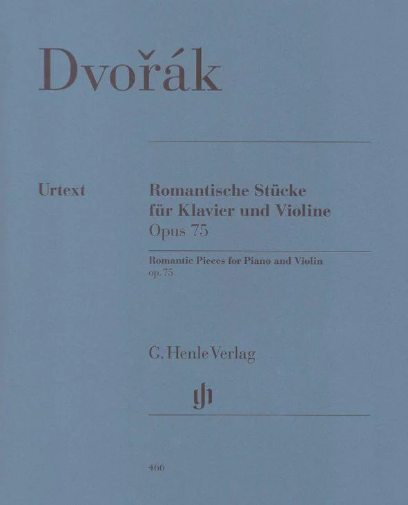 Dvorak Anton - Pieces Romantiques Op.75 - Violon et Piano