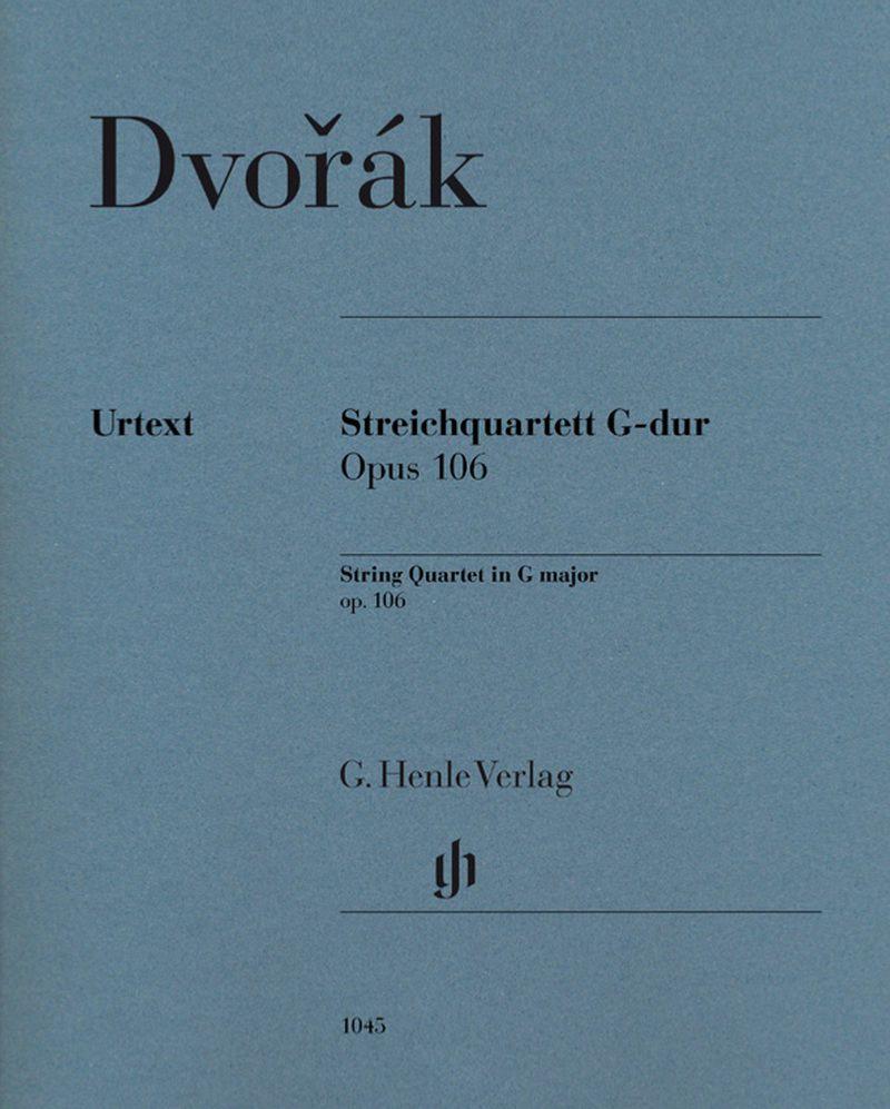 Dvorak Anton - Quatuor A Cordes Opus 106 en Sol Majeur - Parties Separees