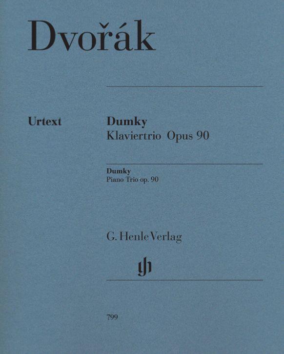 Dvorak Anton - Trio Cordes et Piano Op.90 Dit Dumky - Conducteur et Parties Separees