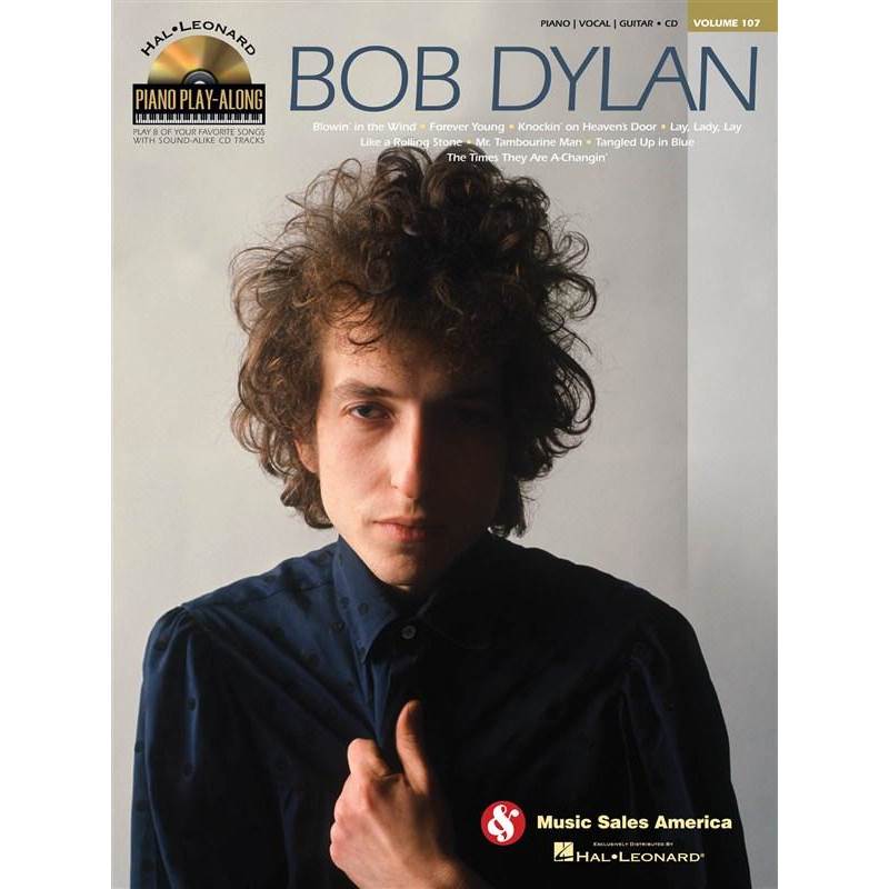 Dylan Bob - Piano Play Along Vol.107 + Cd