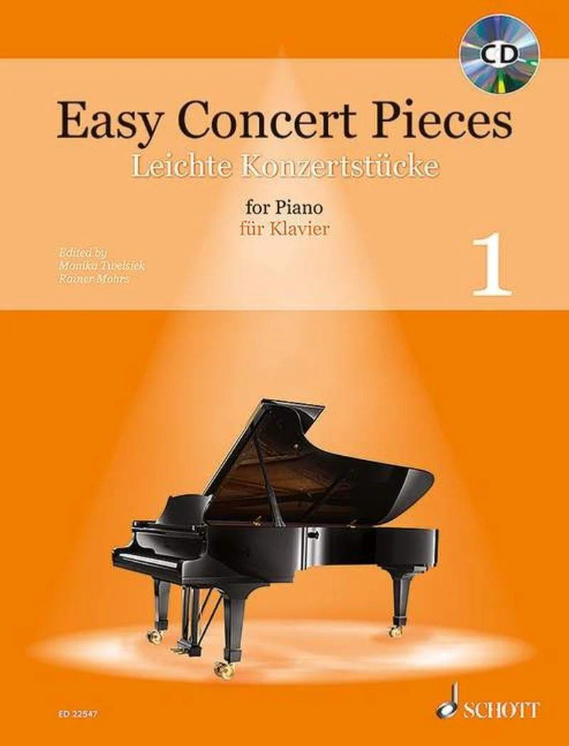 Easy Concert Pieces Vol.1 +cd - Piano