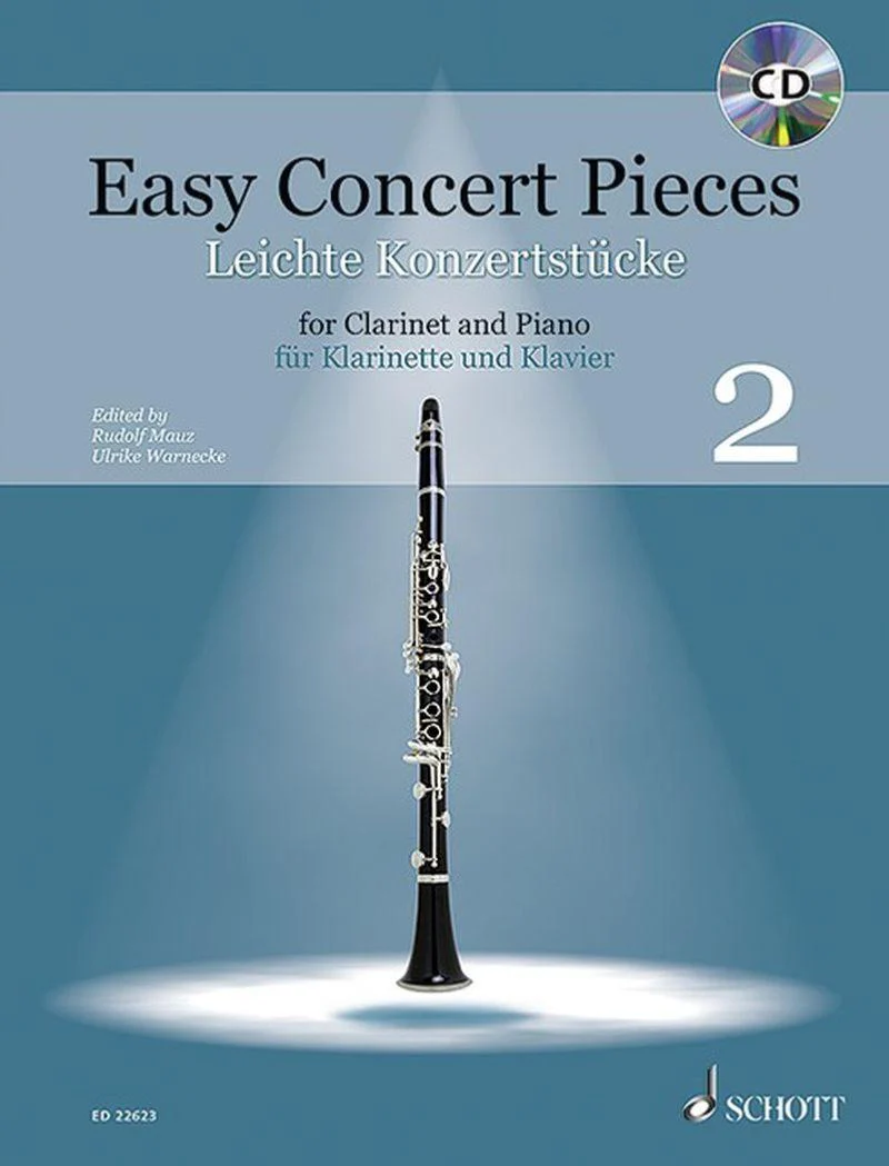 Easy Concert Pieces Vol.2 avec accès audio - Clarinette Sib et Piano