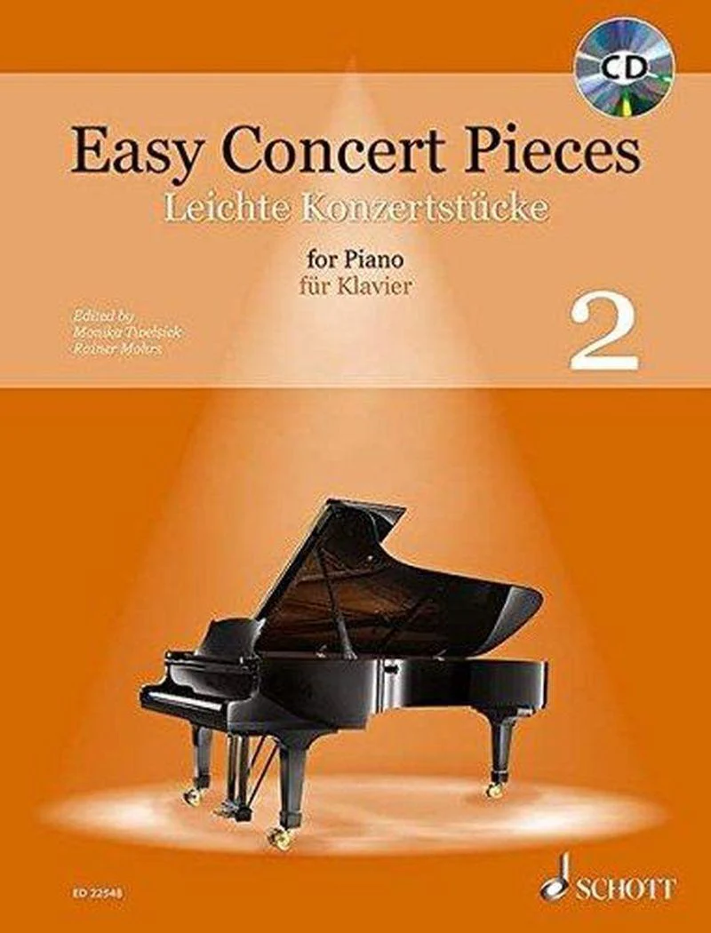 Easy Concert Pieces Vol.2 +cd - Piano