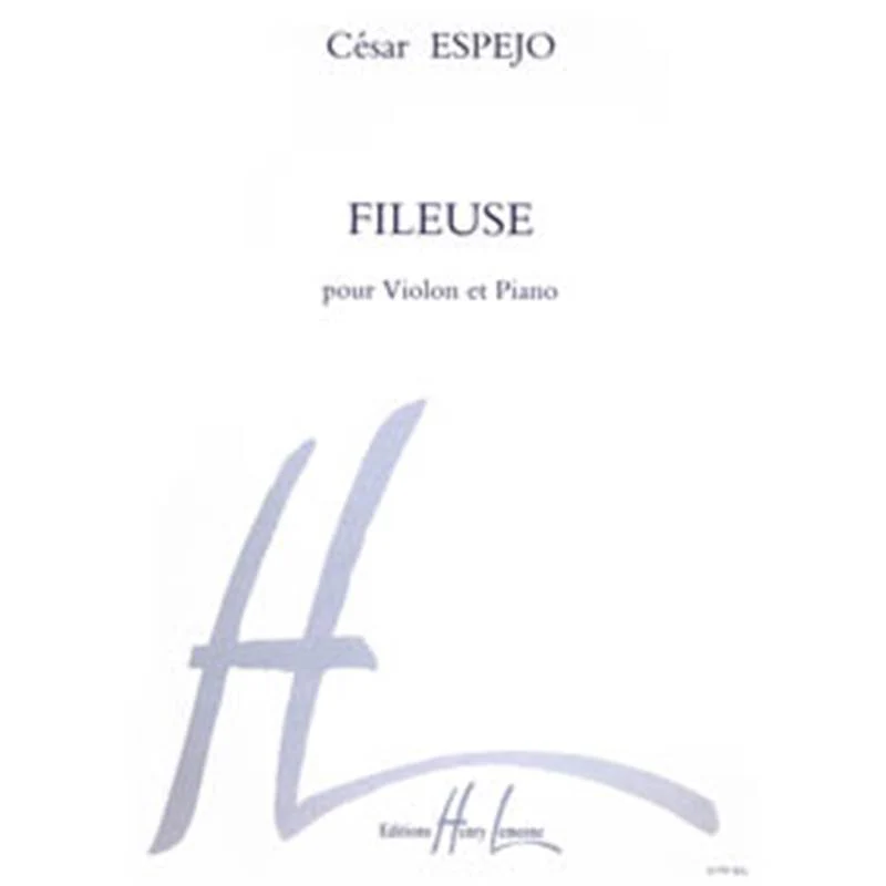 Espejo Cesar - Fileuse - Violon et Piano