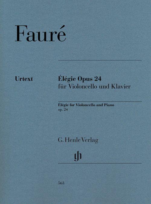Faure Gabriel - Elegie Op.24 - Violoncelle et Piano