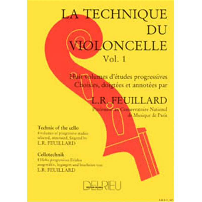 Feuillard Louis R. - Technique du Violoncelle Vol.1