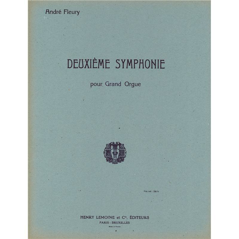 Fleury Andre - Symphonie N°2 - Orgue