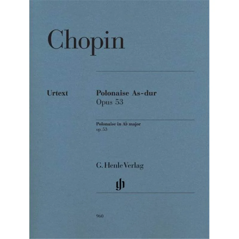 Frederic Chopin - Polonaise Op.53 Lab Majeur Piano