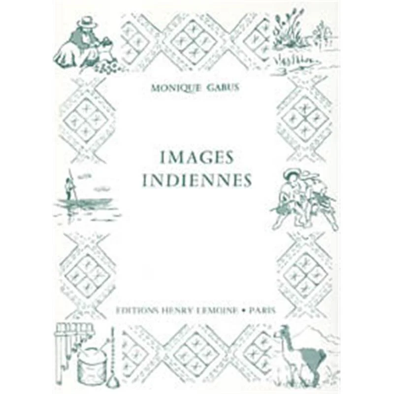 Gabus Monique - Images Indiennes - Piano