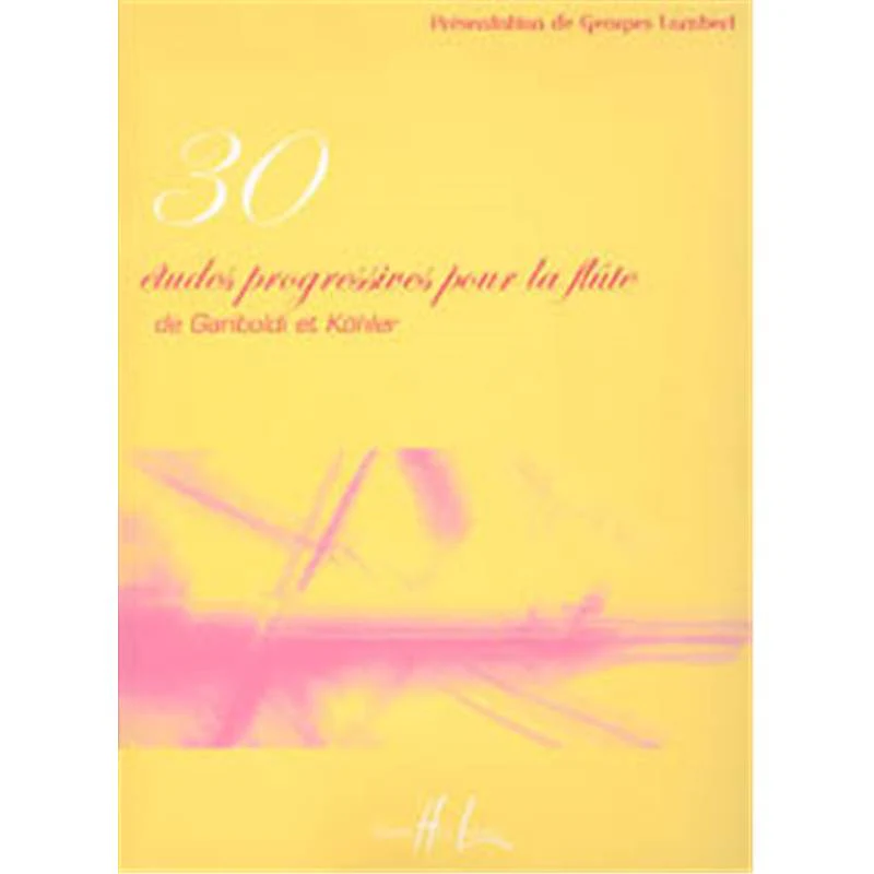 Gariboldi G/kohler H - Etudes Progressives (30)