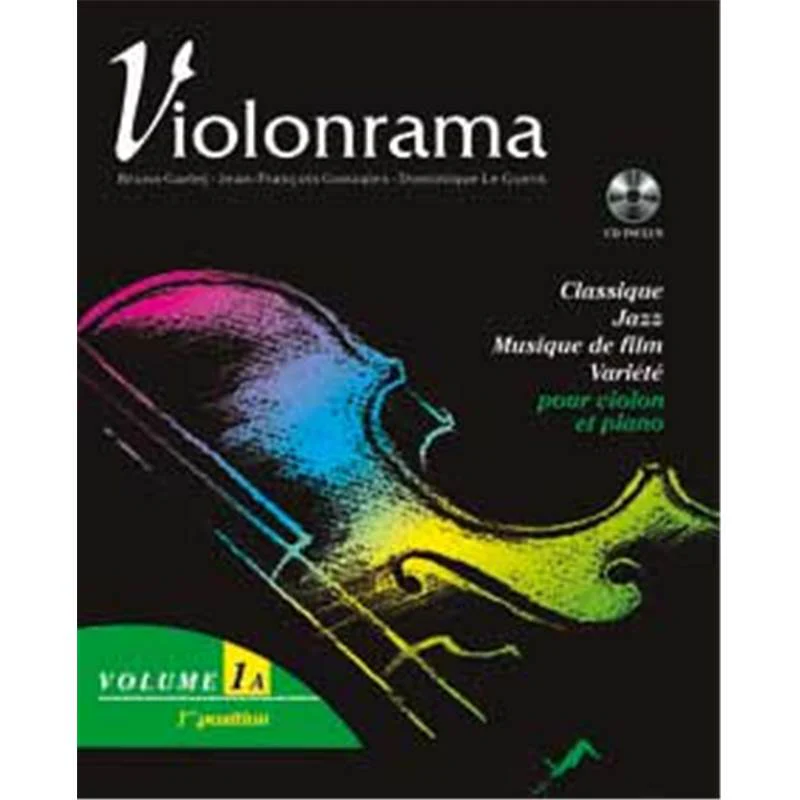 Garlej B/gonzales Jf/le Guern - Violonrama Vol.1a + Cd
