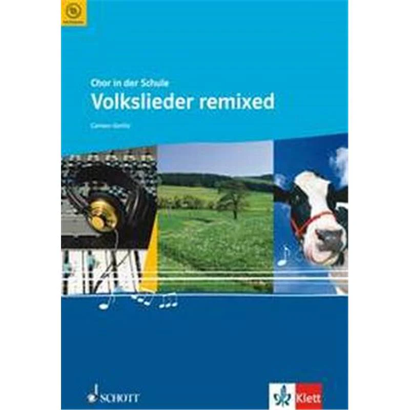 Gerlitz Carsten - Volkslieder Remixed Chant(sab)/piano + Cd