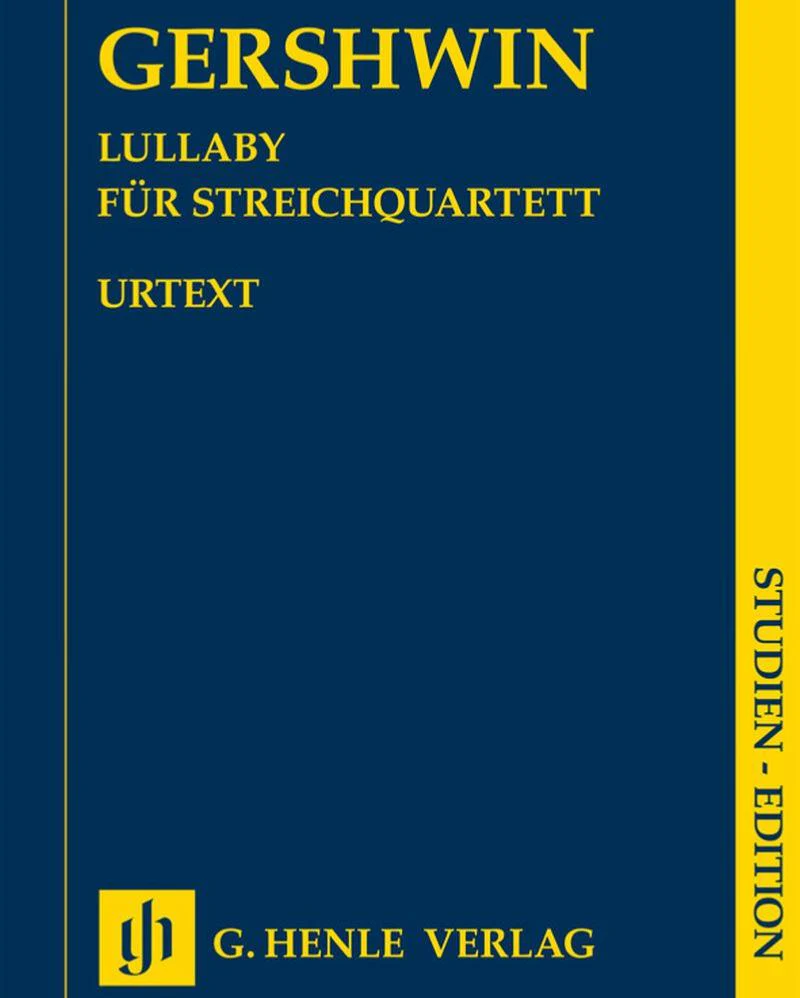 Gershwin George - Lullaby (berceuse) - Quatuor A Cordes (conducteur de Poche)