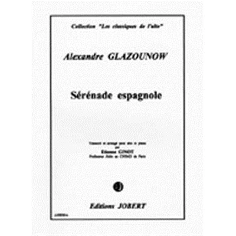 Glasunow Alexandre - Serenade Espagnole - Alto et Piano